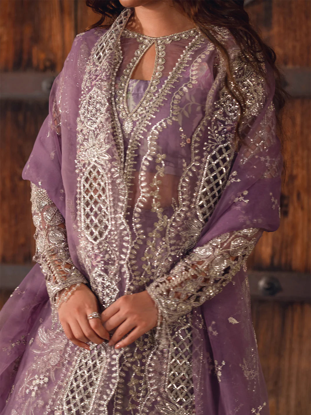 SONA GACHI Lilac Luxury Formal Dress