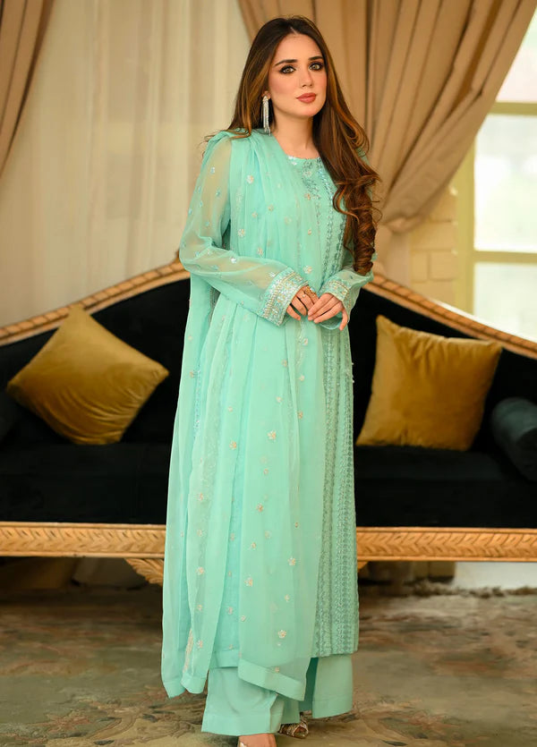 Azure Allure Skyblue - LUXE | Ready to wear | 3 Piece