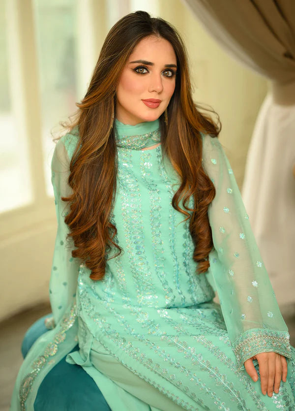 Azure Allure Skyblue - LUXE | Ready to wear | 3 Piece