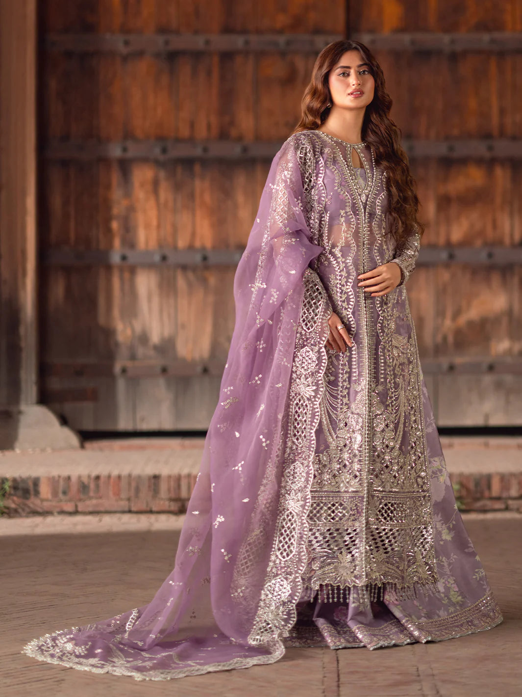 SONA GACHI Lilac Luxury Formal Dress