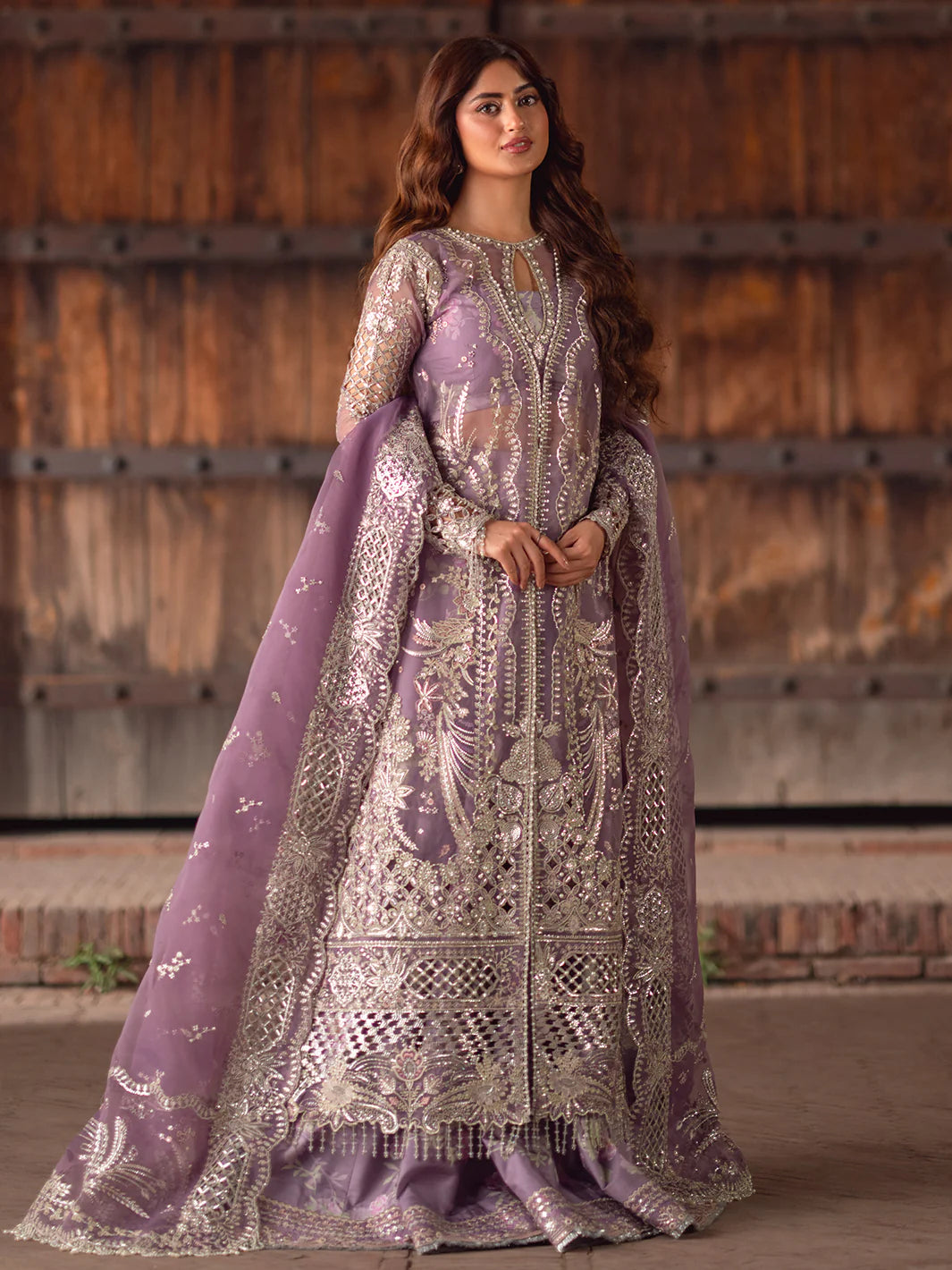SONA GACHI Lilac Luxury Formal Dress