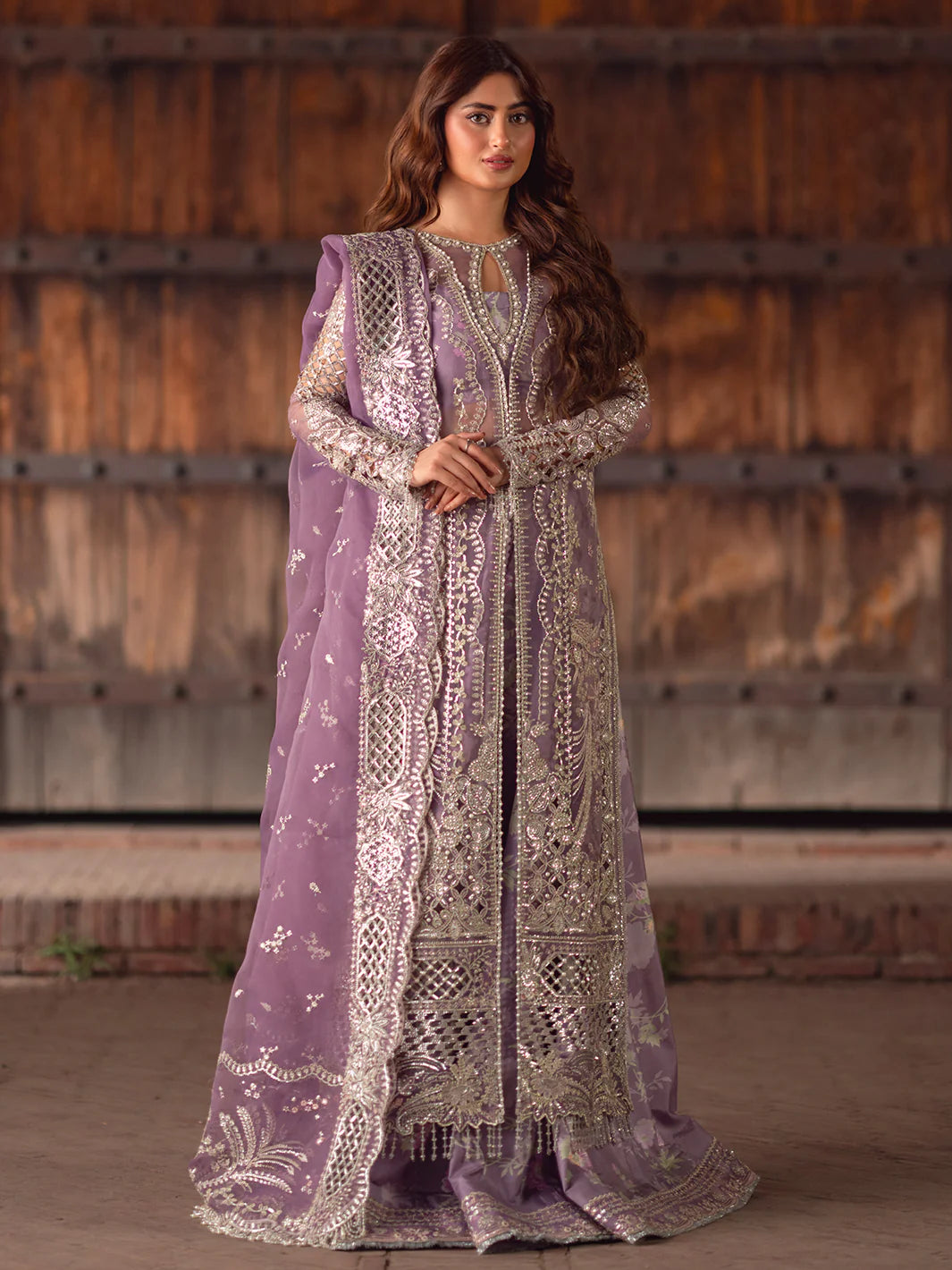 SONA GACHI Lilac Luxury Formal Dress