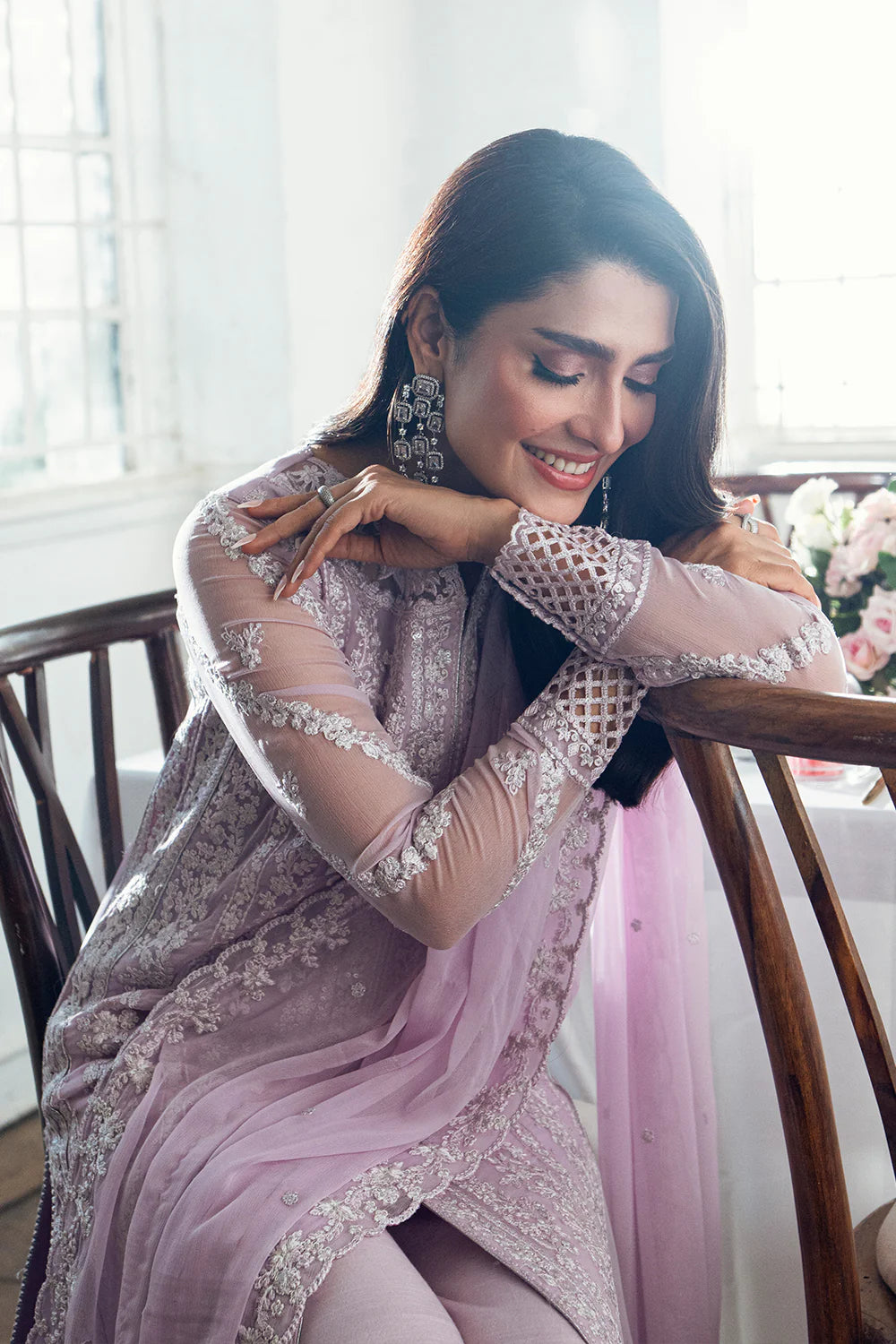 Twilight Lavender – Stitched Lilac Formal Wear