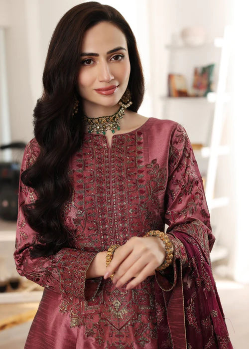 Mohagni MGS-07 RESHAM3Pcs Raw Silk STITCHED